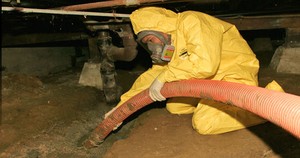 Water Damage Palo Verde Technician In Crawlspace